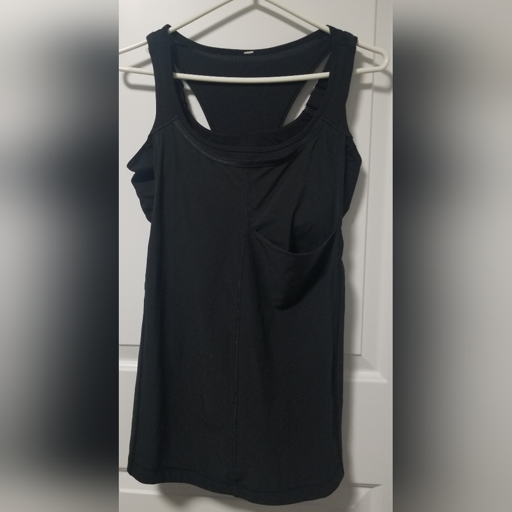 Lululemon Athletic Black Tank Size 10